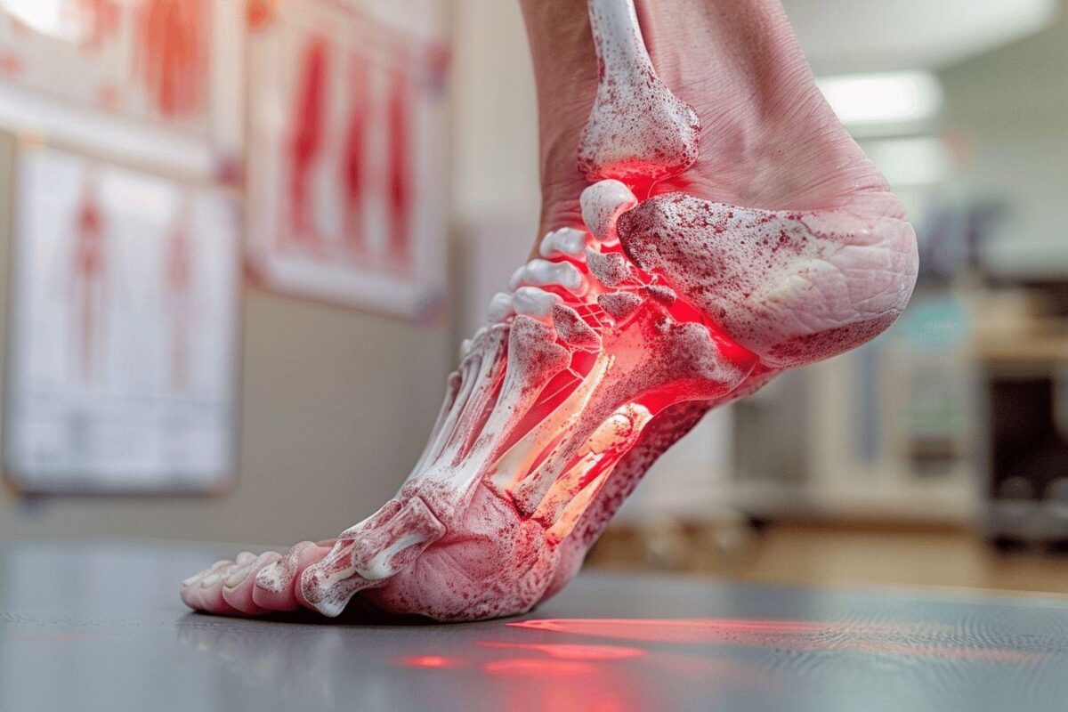 douleur au talon gauche : causes et solutions efficaces