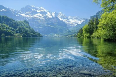 Témoignages sur le climat et la température du lac des Quatre Cantons