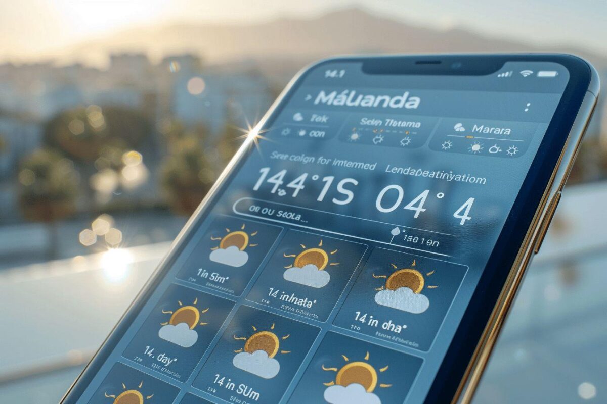 Température à Málaga : prévisions à 14 jours
